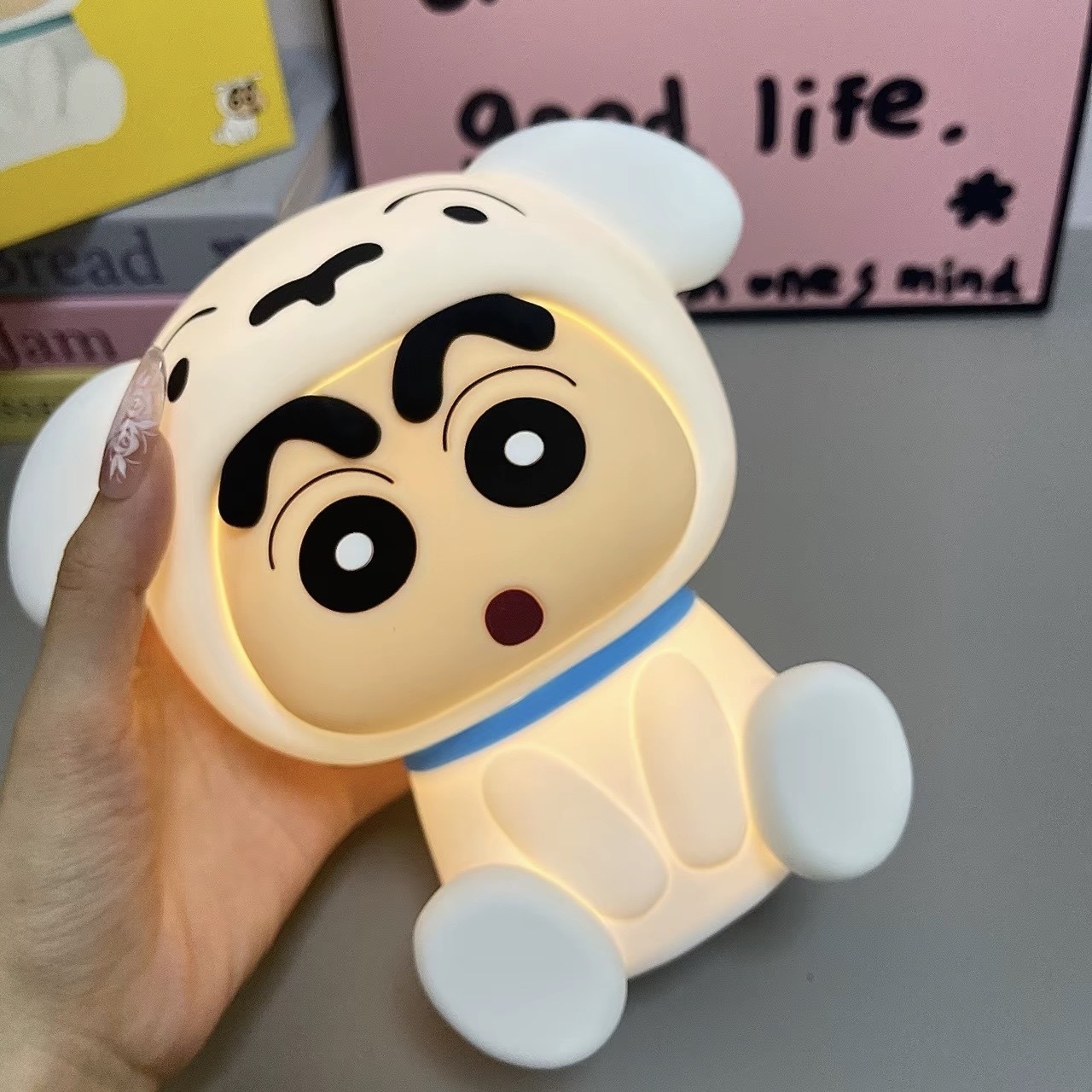 蠟筆小新 潮流 生活 小夜燈 小新小白拍拍夜燈/預購