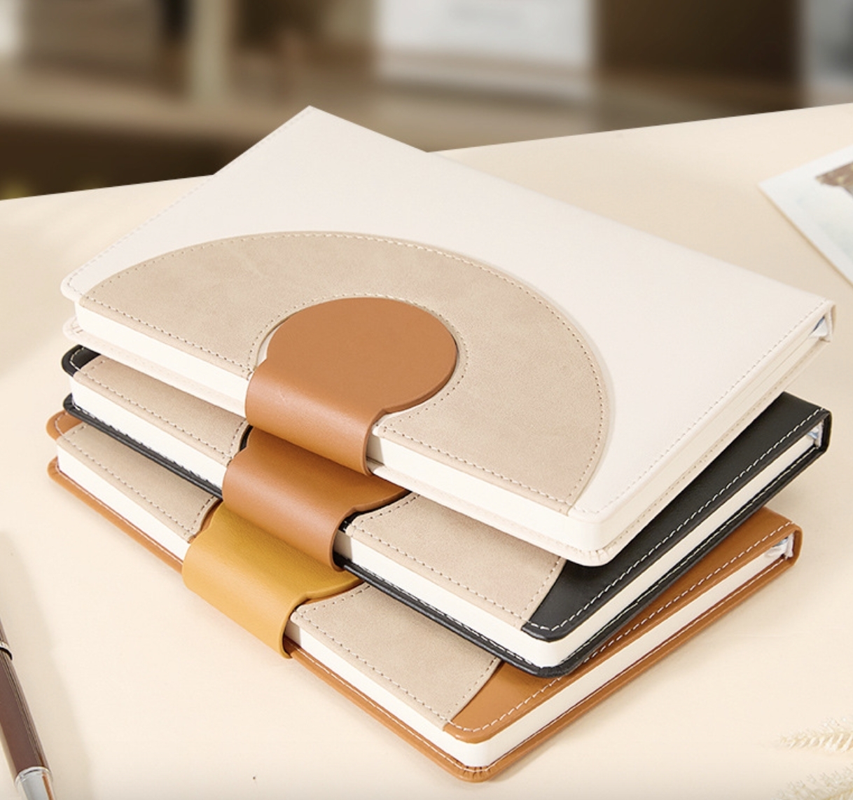 【客製】商務A5皮革筆記本