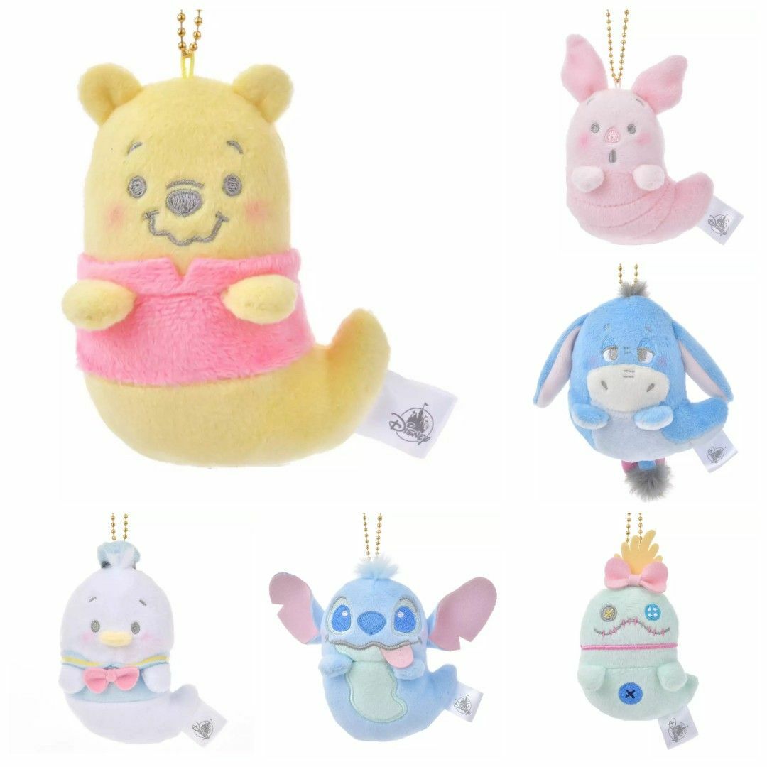 【現貨】日本代購 東京 萬聖節限定 Disney 迪士尼 幽靈 公仔 掛飾 吊飾