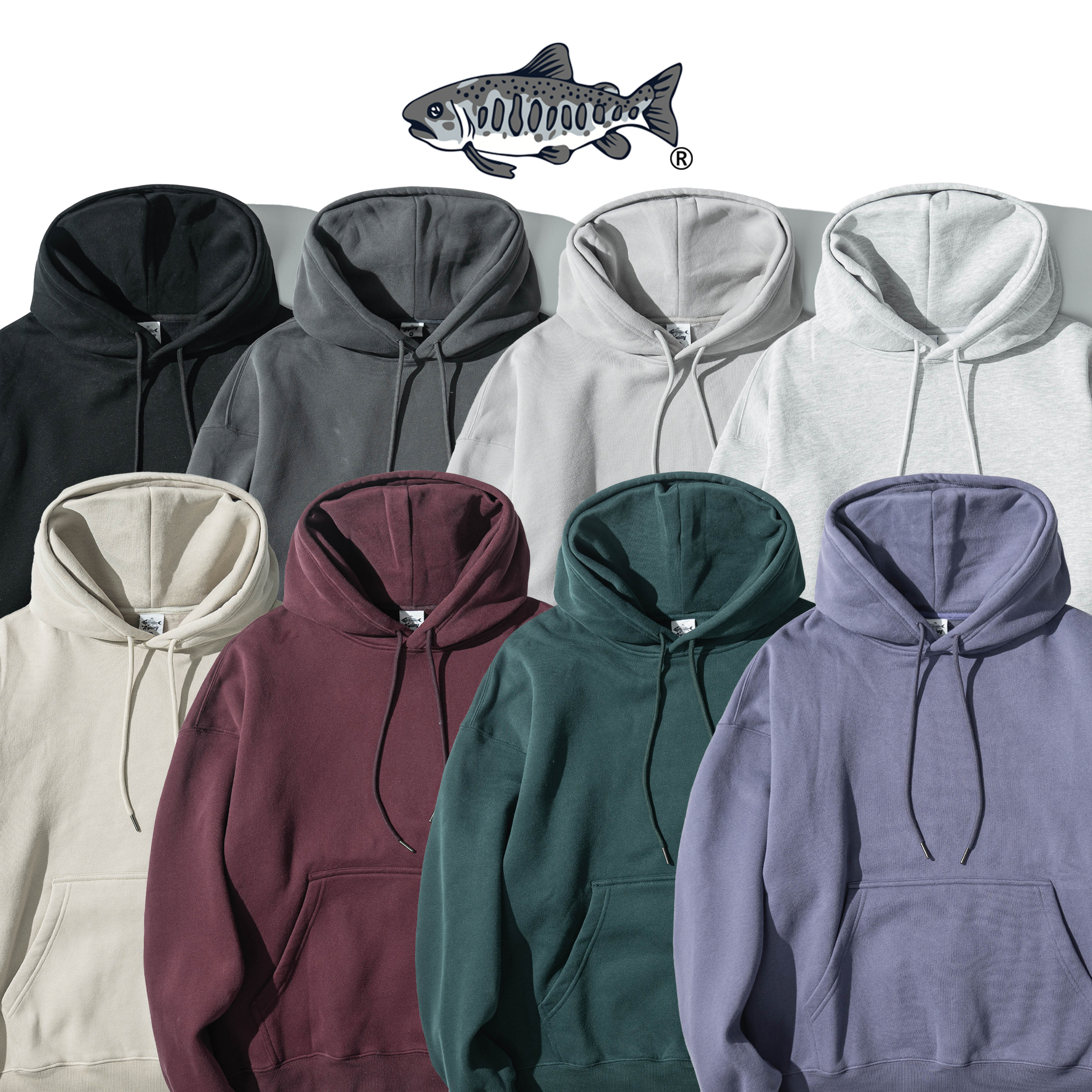 AGILITY Basic Fleece Hoodie 基礎輕量 帽Tee [H3-24]