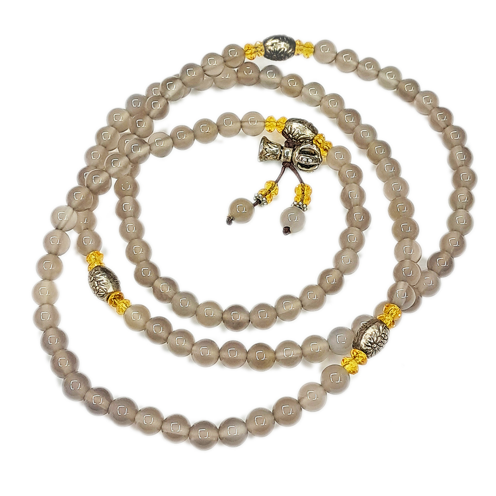 金剛鈴&黑玉髓108念珠6mm【十方】129466