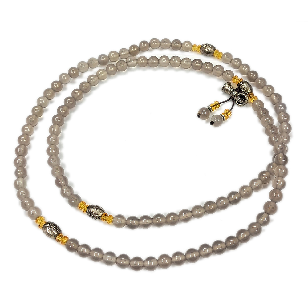 金剛鈴&黑玉髓108念珠6mm【十方】129466