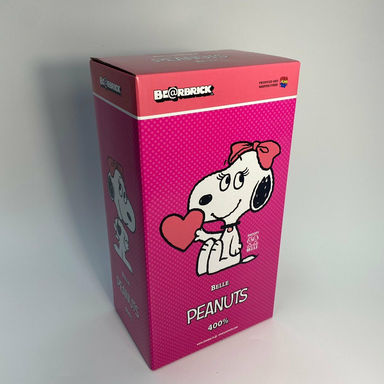 BE@RBRICK SERIES 40 PEANUTS BELLE WE LOVE PEANUTS！史努比 400% 公仔