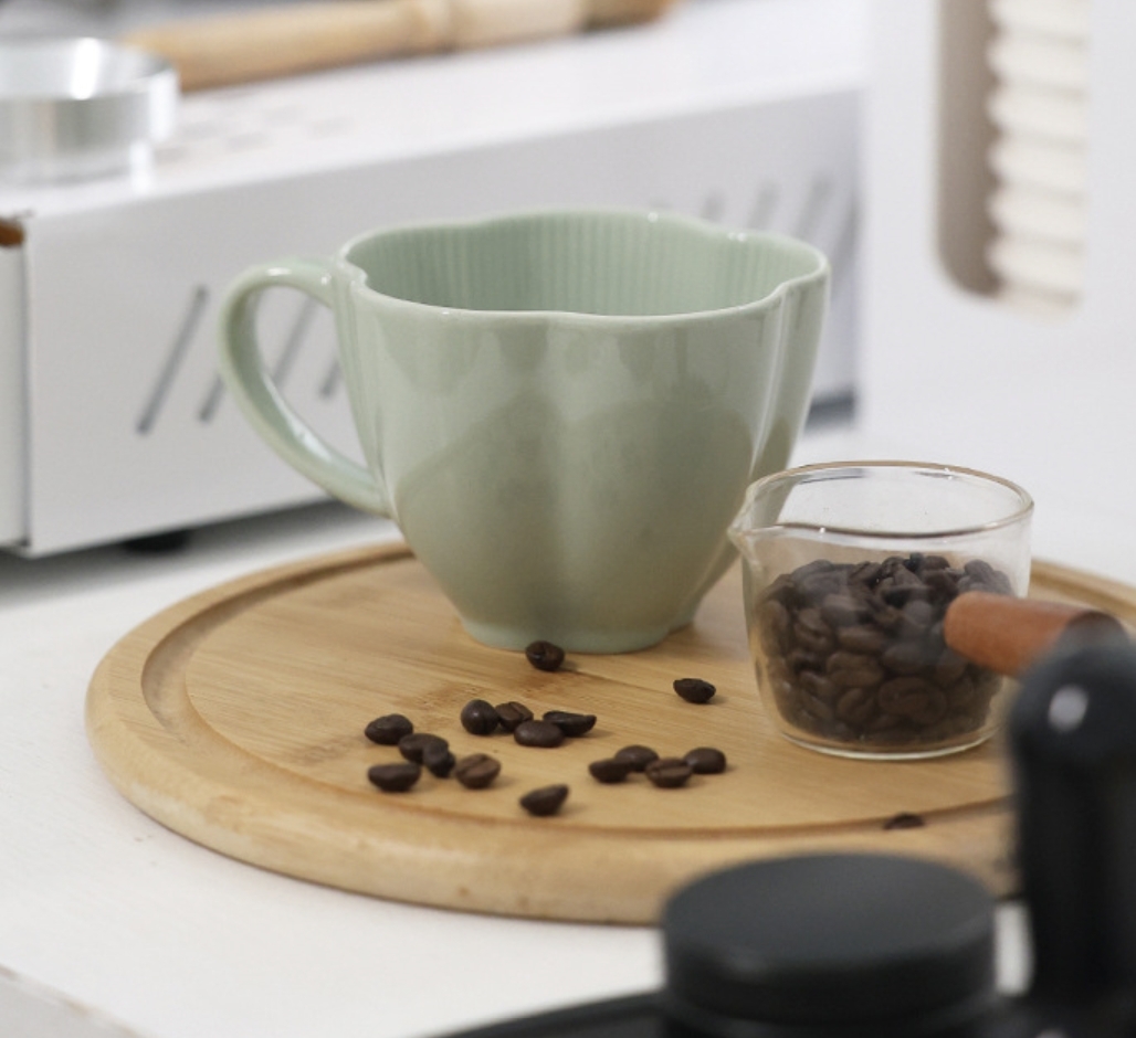 【客製】高顏值花型咖啡杯