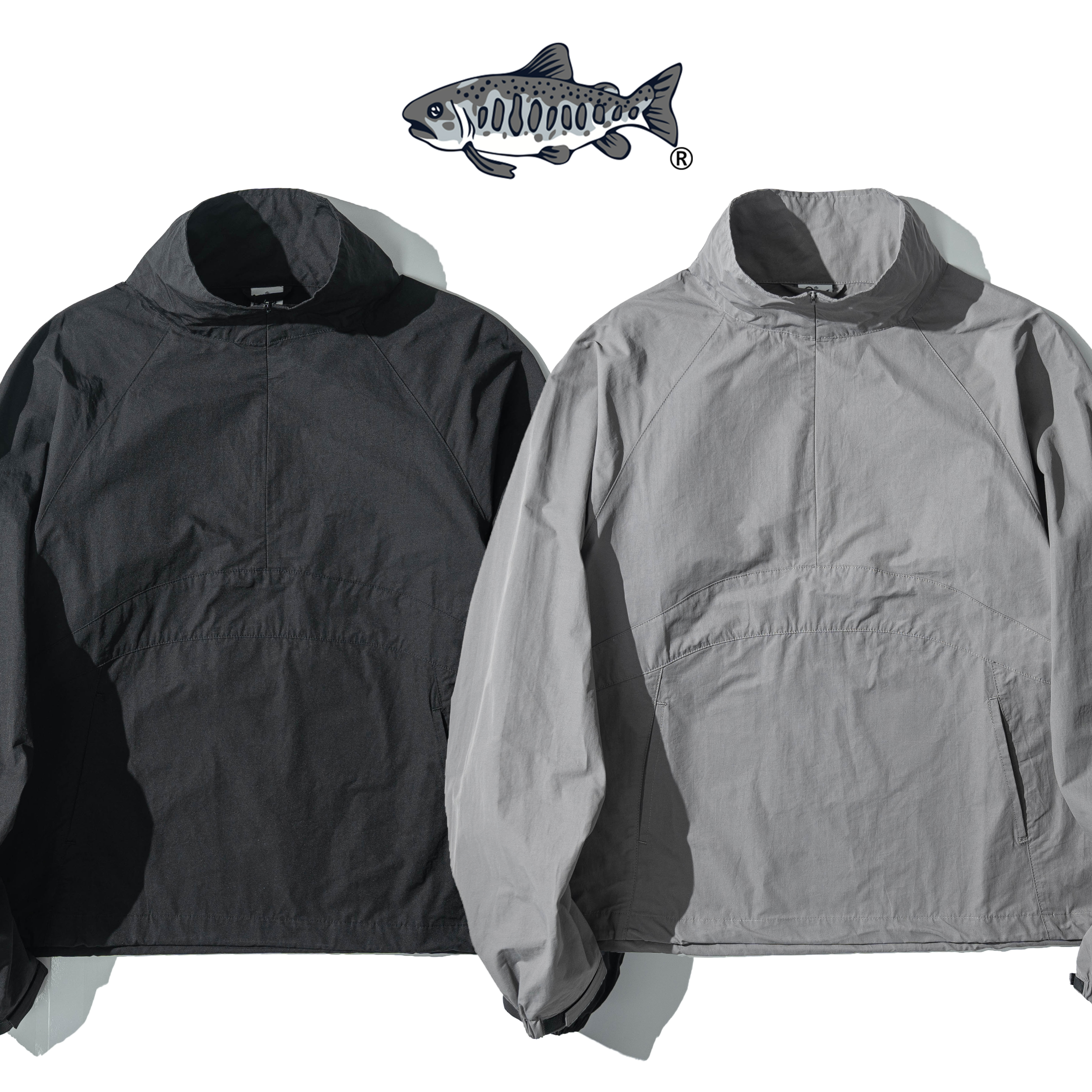 AGILITY Nylon Zip Pullover 剪裁 尼龍上衣 [KH18-J]