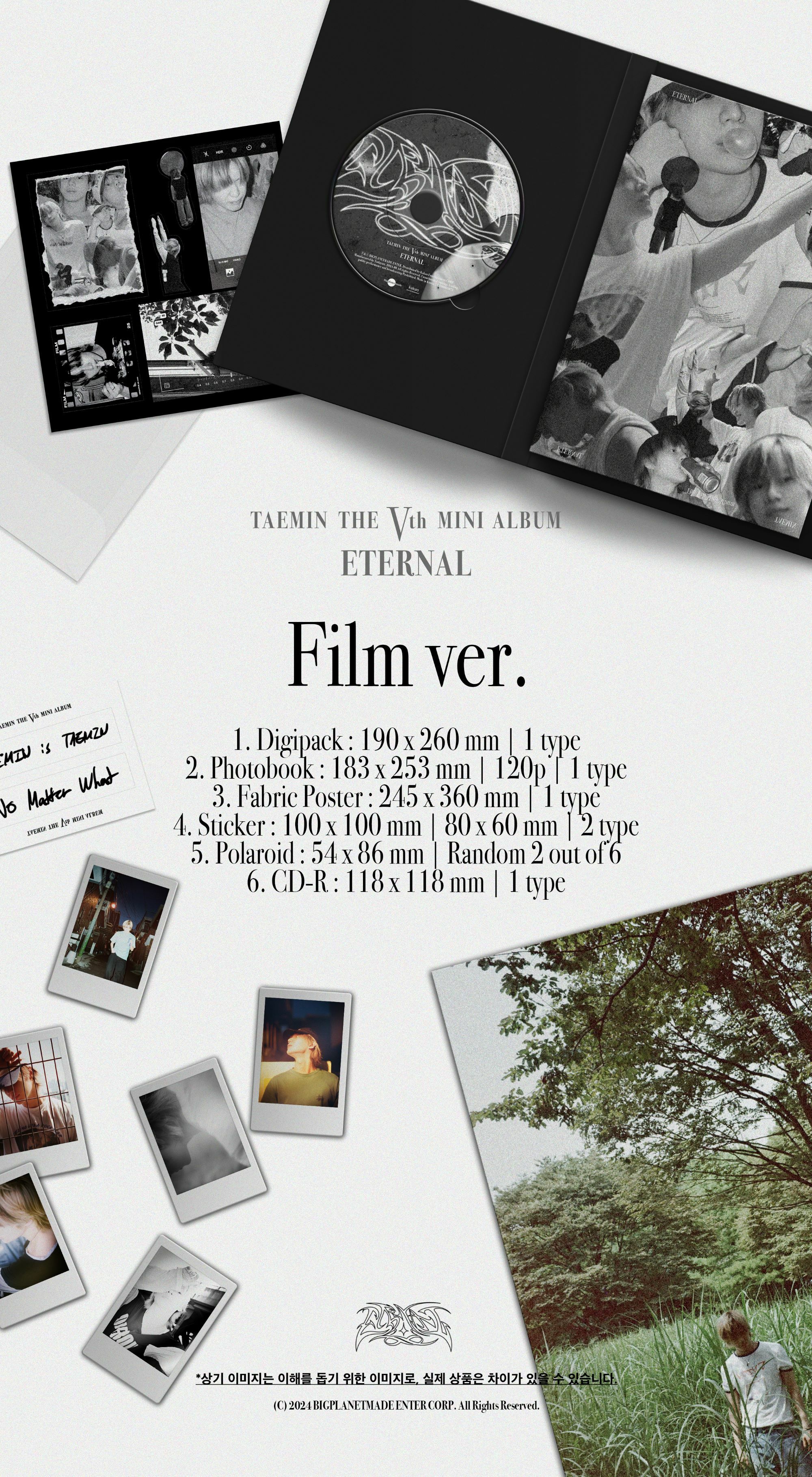 TAEMIN  5th mini album ETERNAL] (Film Ver.)