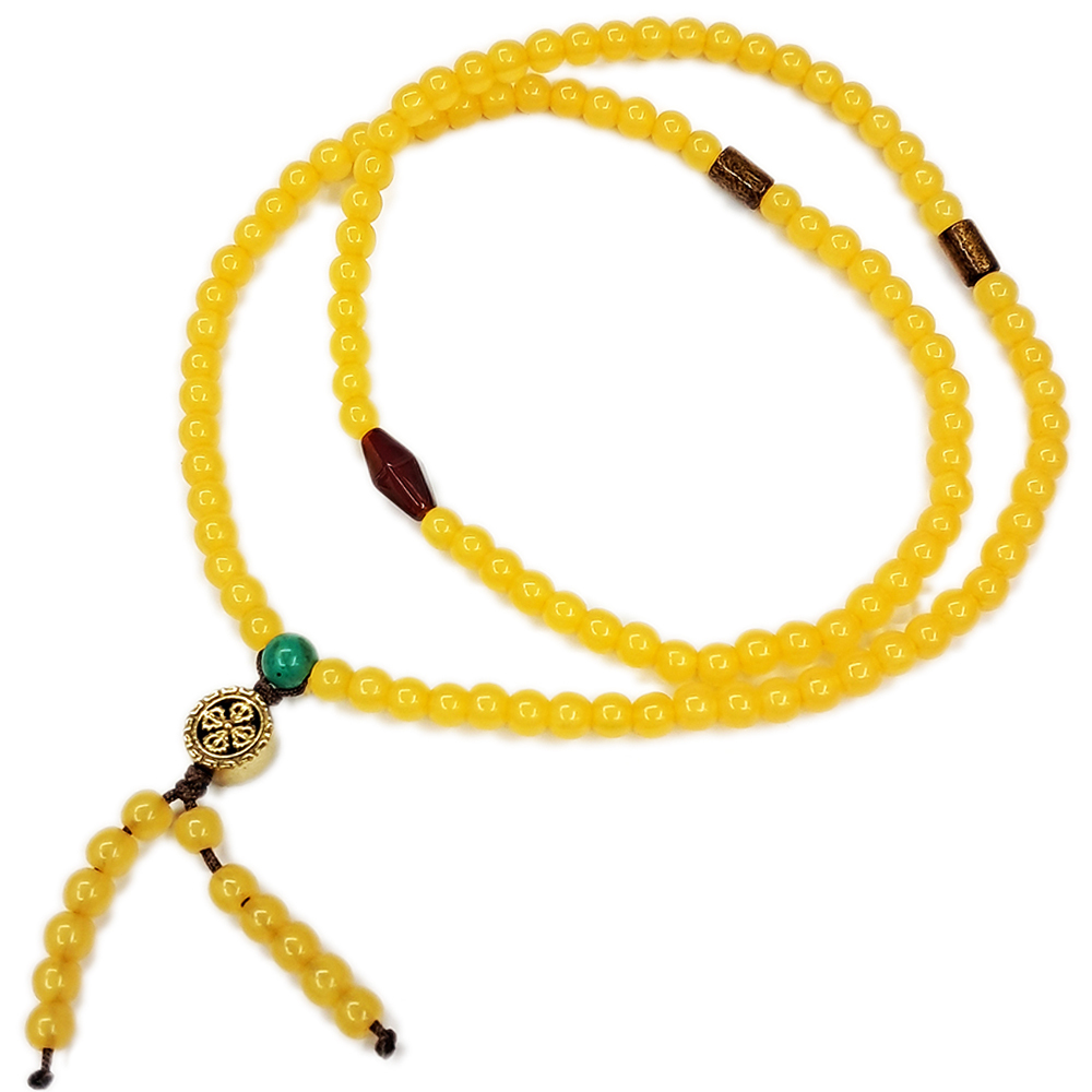 十字杵+蜜納108念珠5mm【十方】146360