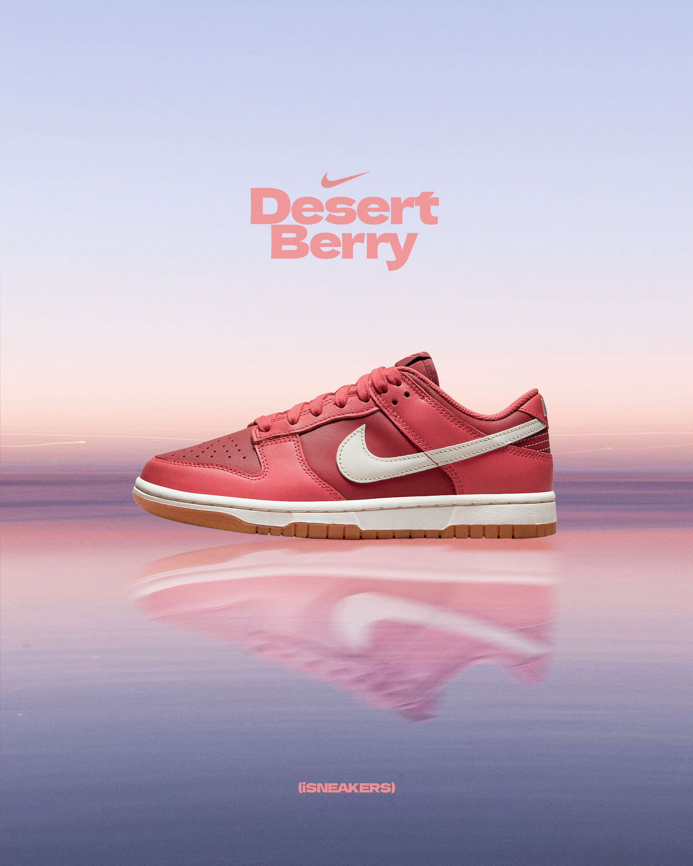 iSNEAKERS｜Nike Dunk Low "Desert Berry" 沙漠莓果 DD1503-603
