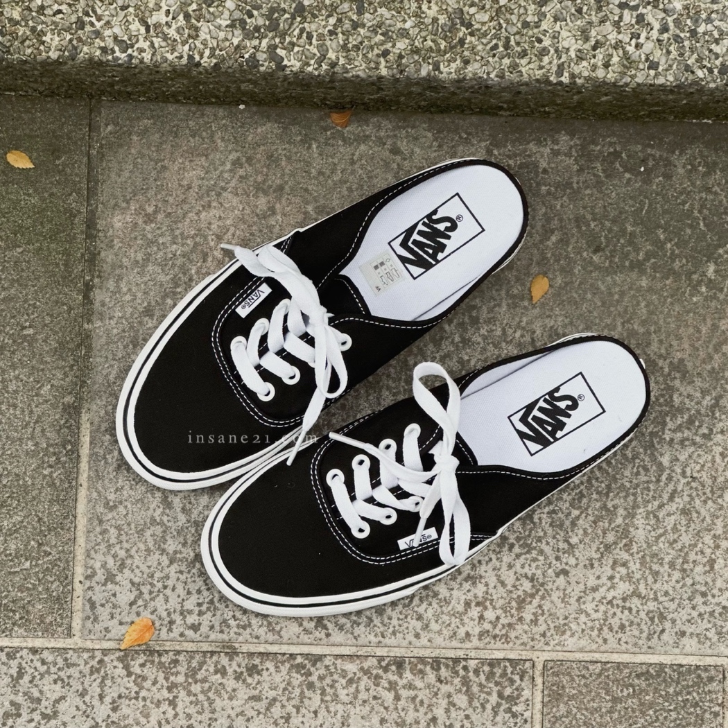 VANS AUTHENTIC MULE 黑色 休閒 百搭 穆勒鞋 懶人鞋 VN0A54F76BT