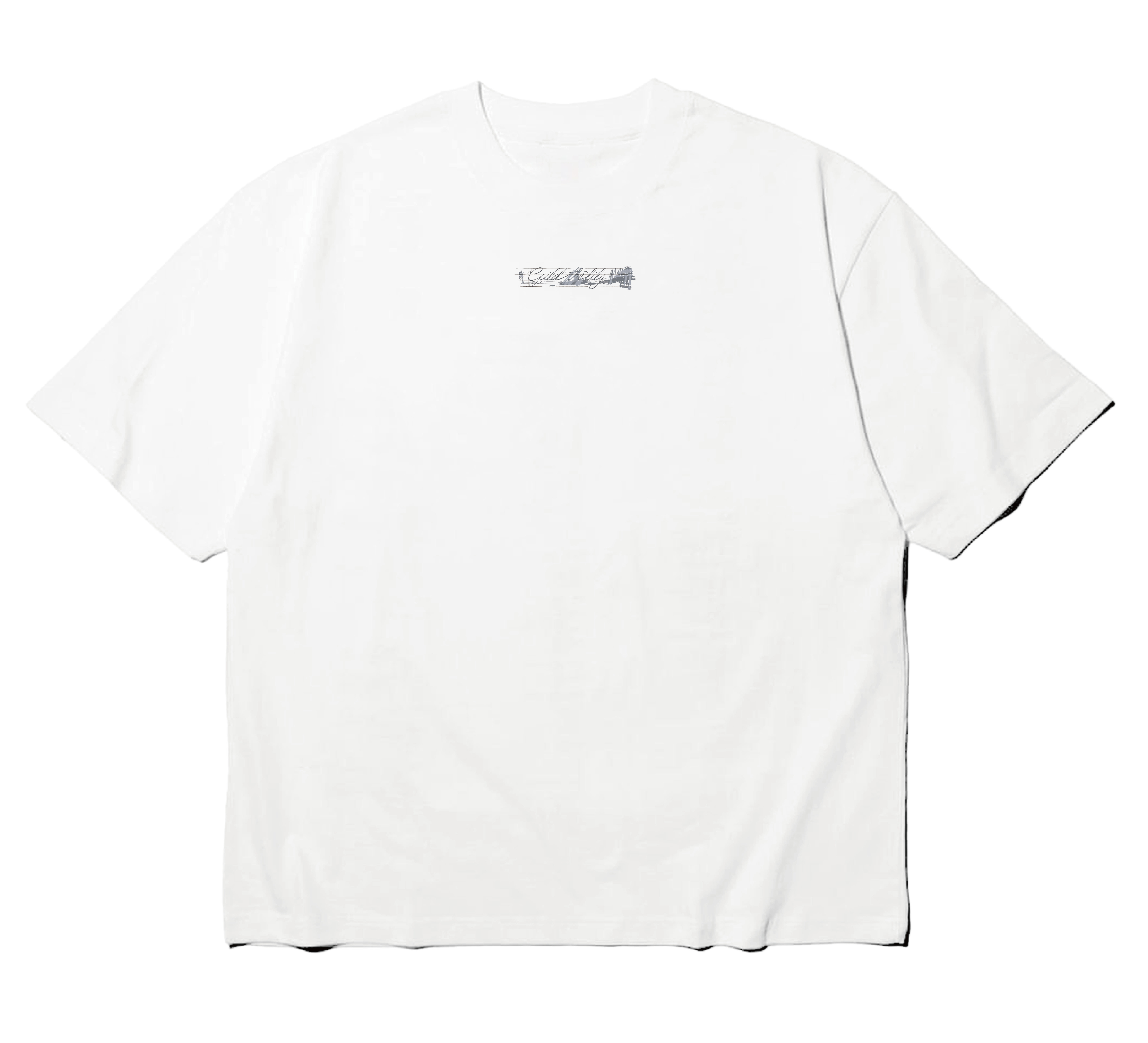 pip / "Gild the Lily" PRINTED T-SHIRT - WHITE