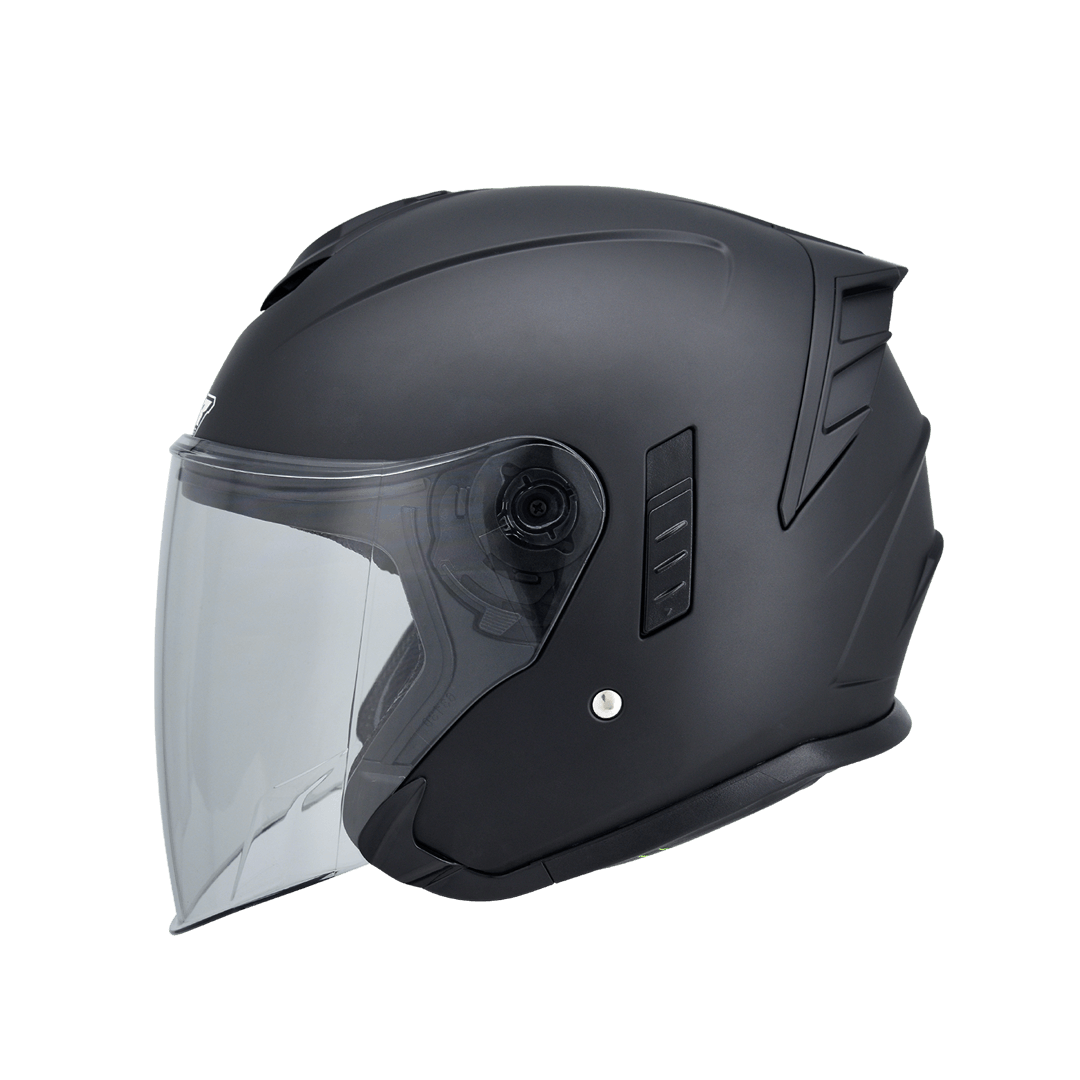 M2R FR-2 紀念版 消光黑 素色 3/4罩 內墨片款式