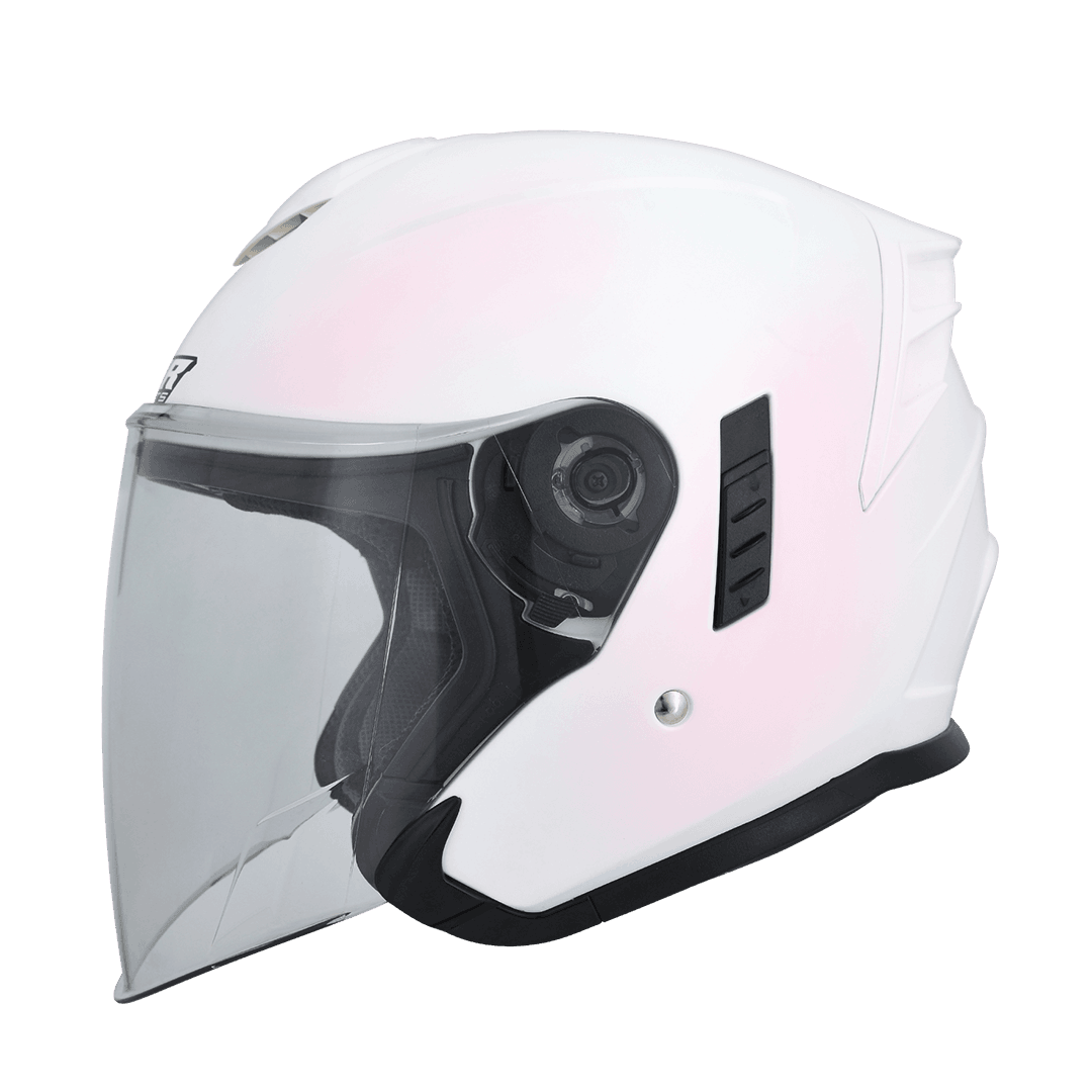 M2R FR-2 紀念版 變色龍 消光變色白紅 彩繪 3/4罩 內墨片款式