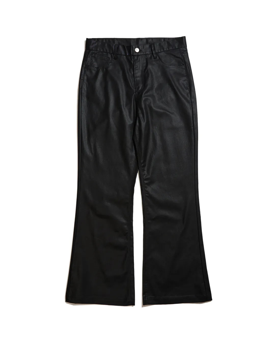 OPO 薄面上蠟剪裁長褲