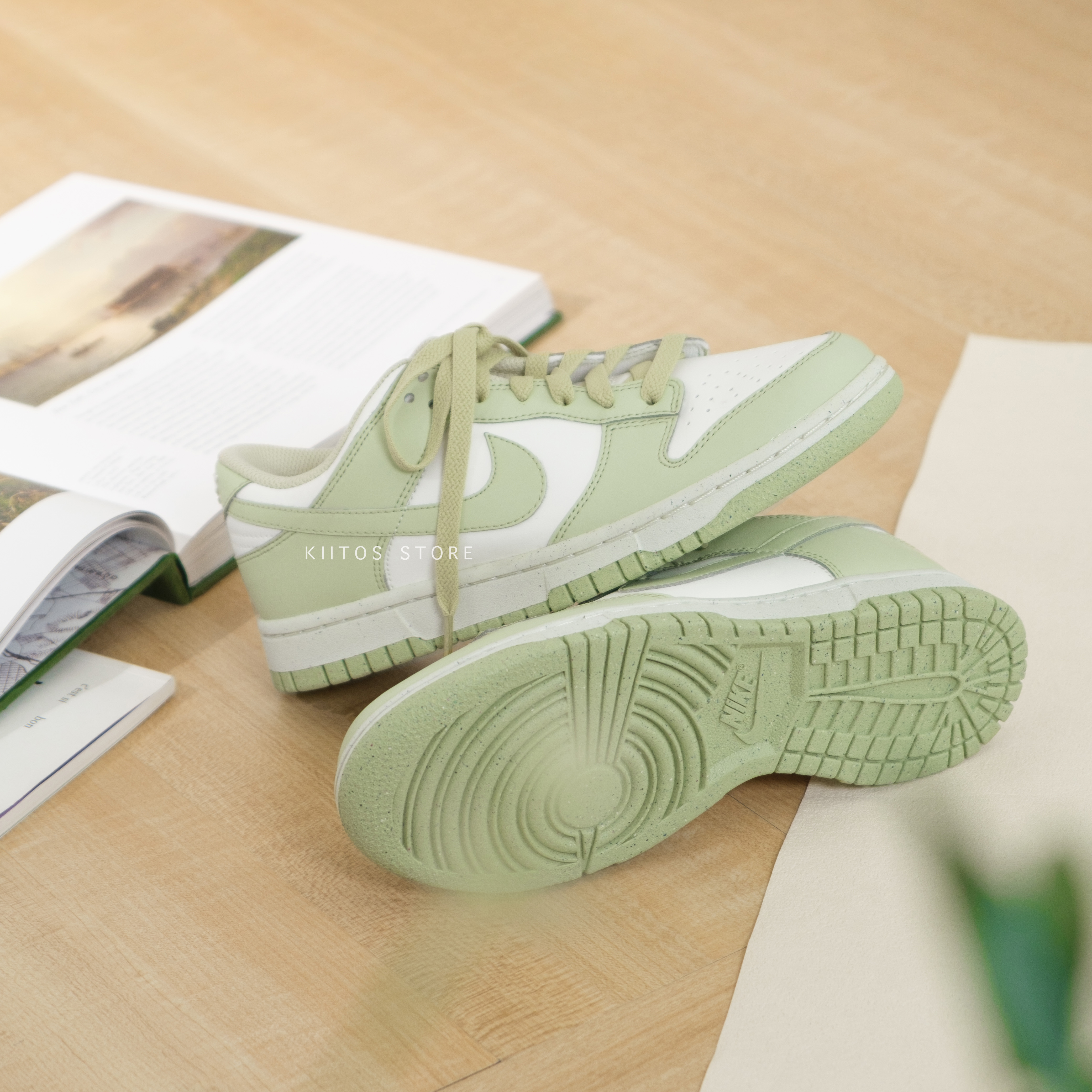 NIKE DUNK LOW OLIVE AURA 奶油抹綠 HF5384-300