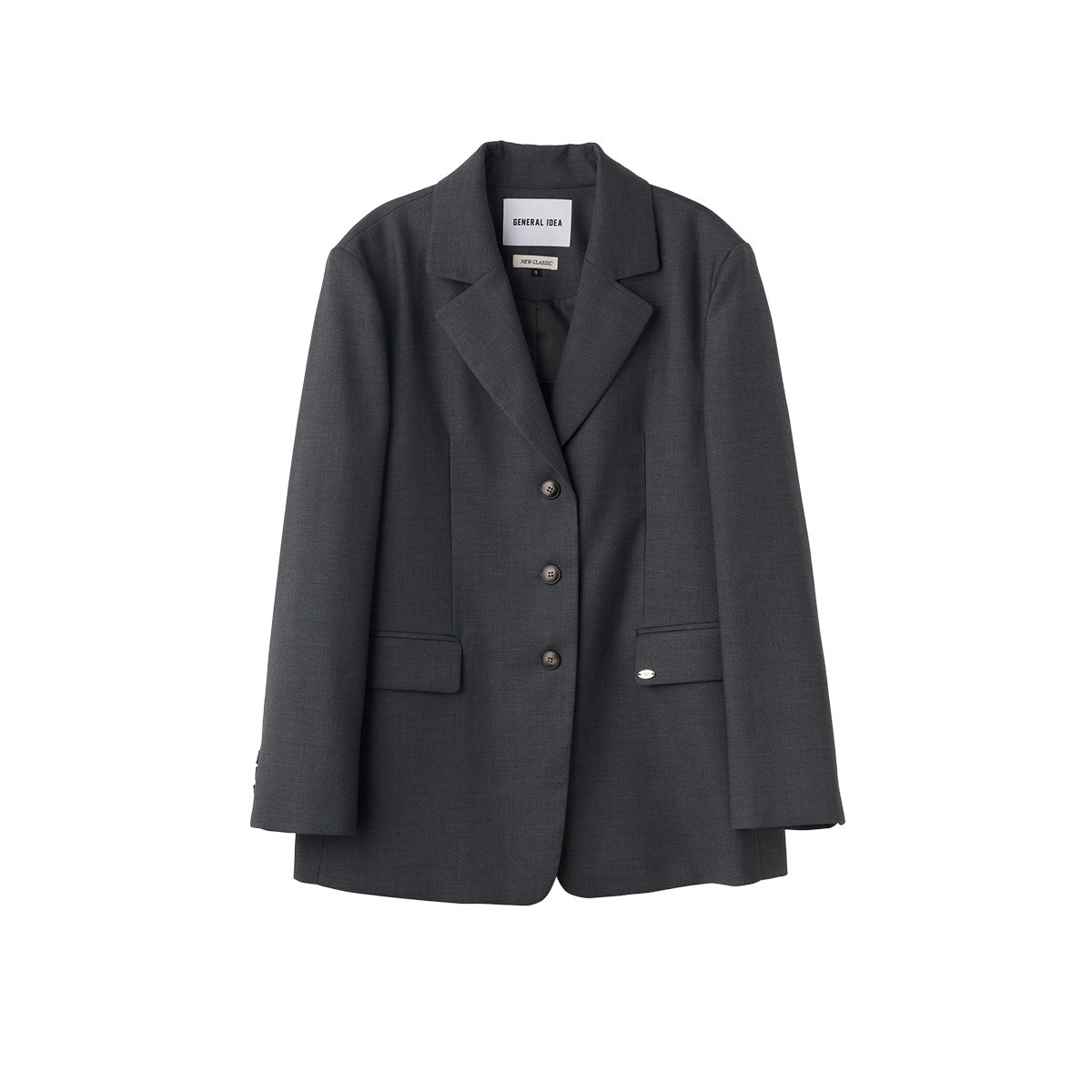 [GENERAL IDEA] NEW CLASSIC RIVET TWILL JACKET