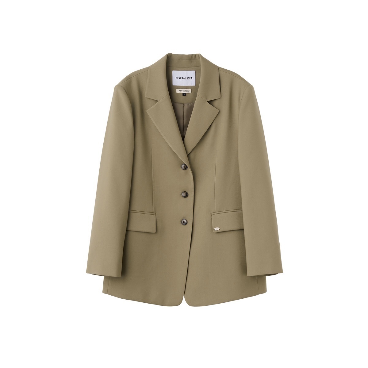 [GENERAL IDEA] NEW CLASSIC RIVET TWILL JACKET