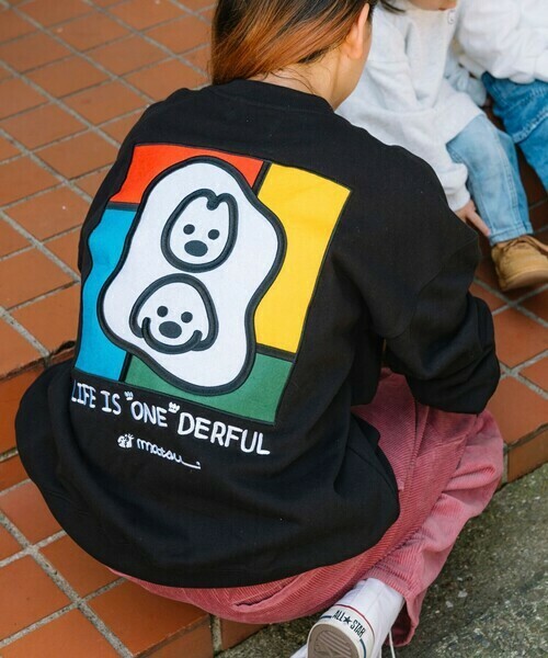 (待出清商品)3色 🇯🇵 matsui × FREAK'S STORE 聯名 松井營 Monyu Monyu 狗狗 大學T / 現貨