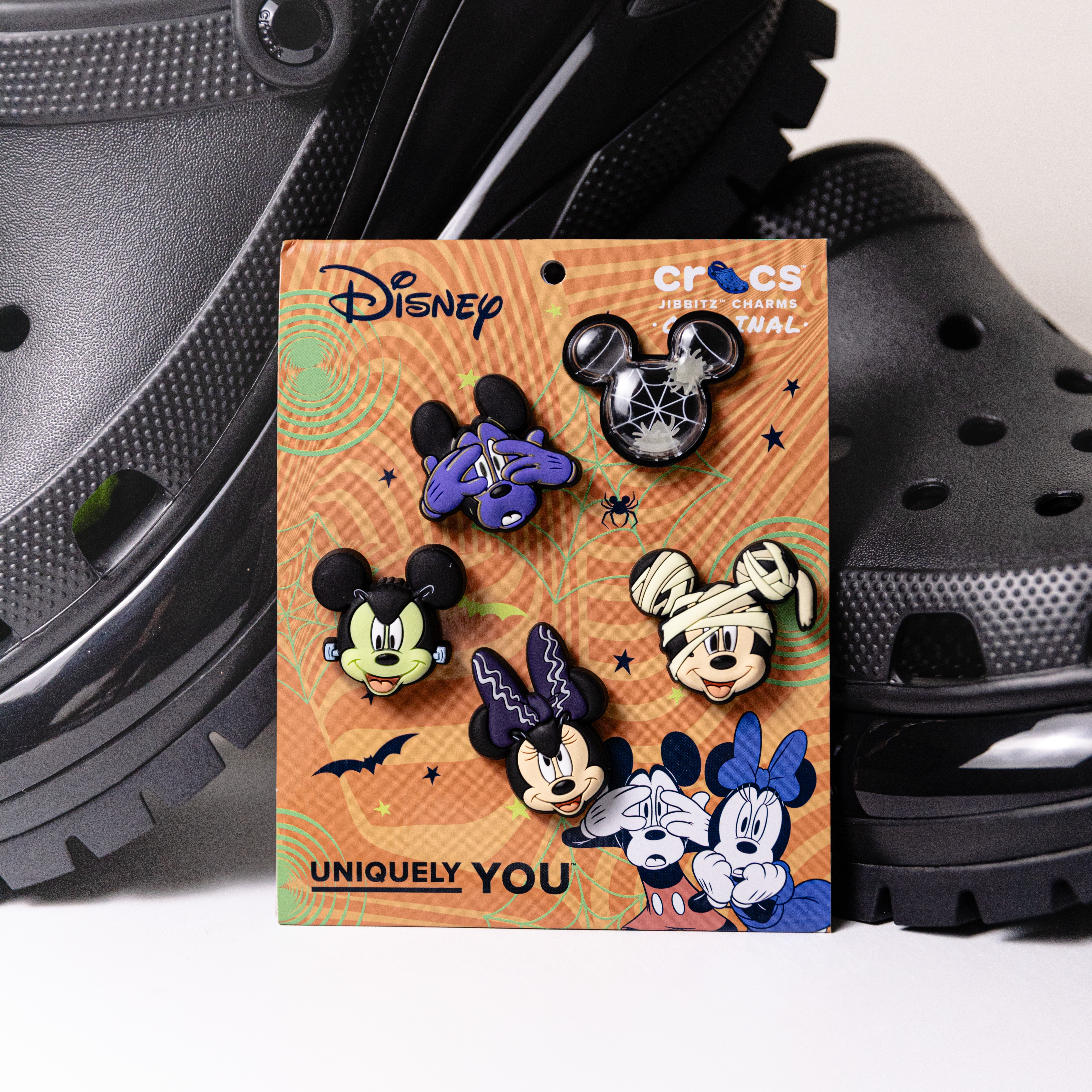 NICEDAY 現貨 Crocs 卡駱馳 洞洞鞋 鞋扣 正版 聯名 迪士尼 米老鼠 萬聖節