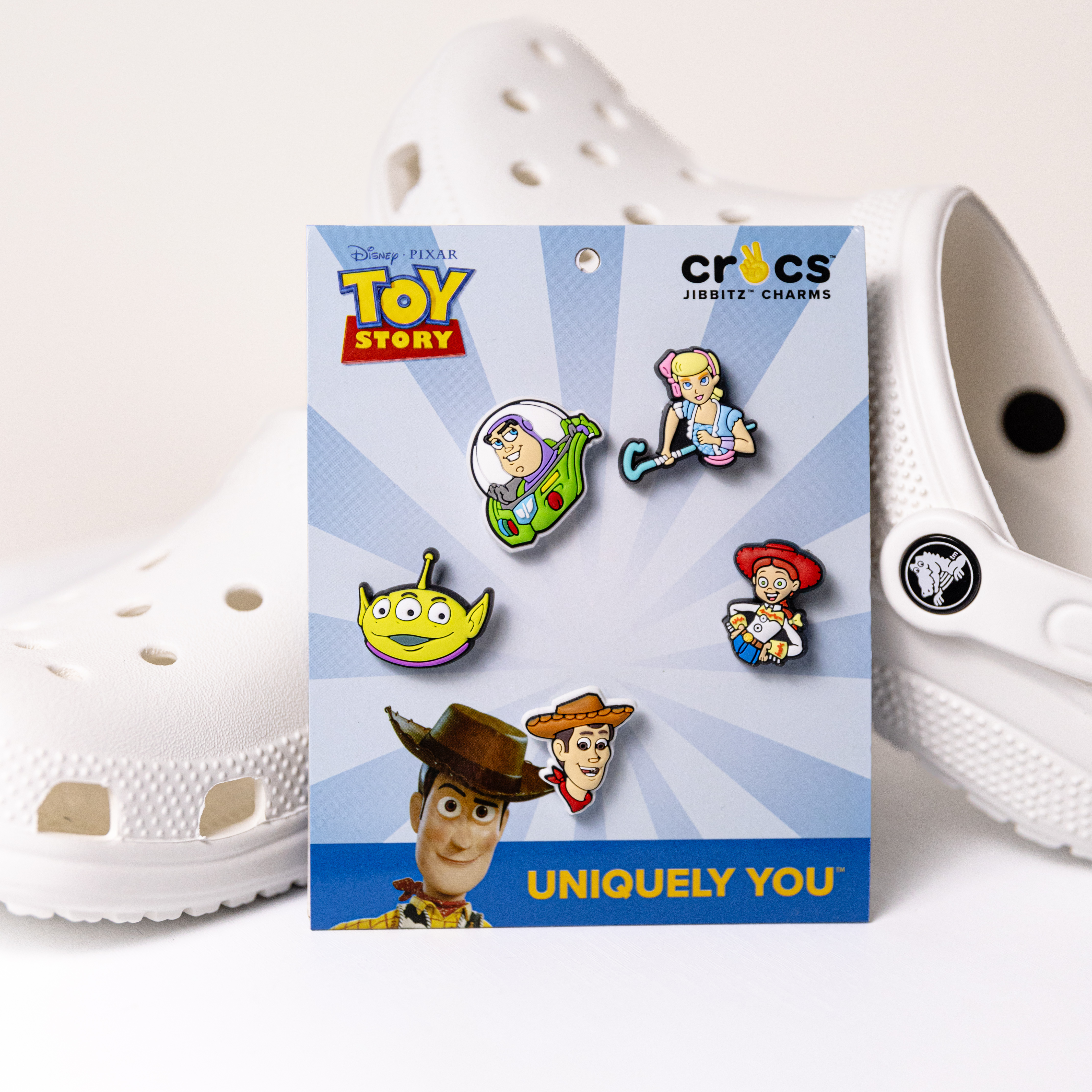 NICEDAY 現貨 Crocs 卡駱馳 洞洞鞋 鞋扣 正版 聯名 皮克斯 玩具總動員 胡迪 巴斯