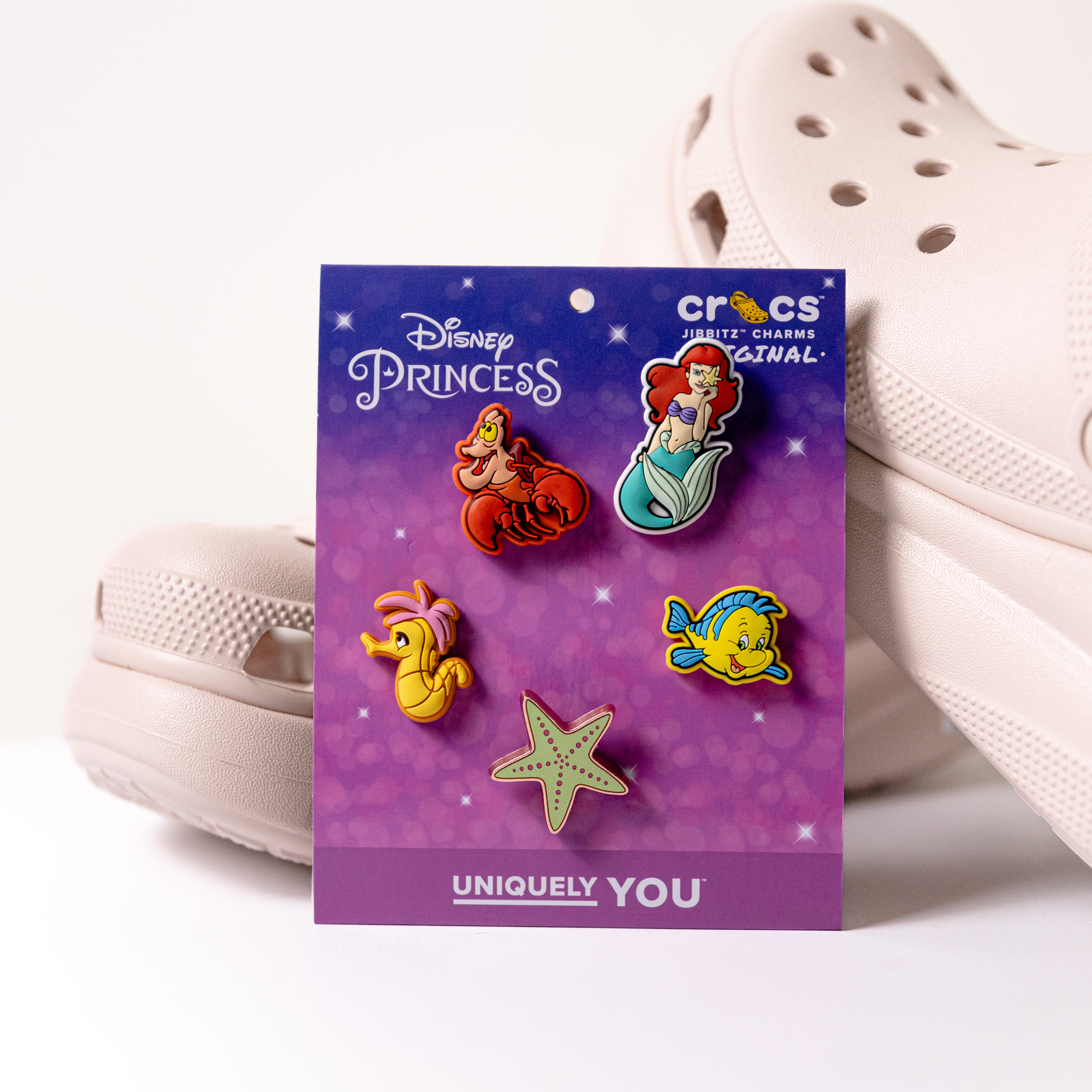 NICEDAY 現貨 Crocs 卡駱馳 洞洞鞋 鞋扣 正版 聯名 迪士尼 小美人魚