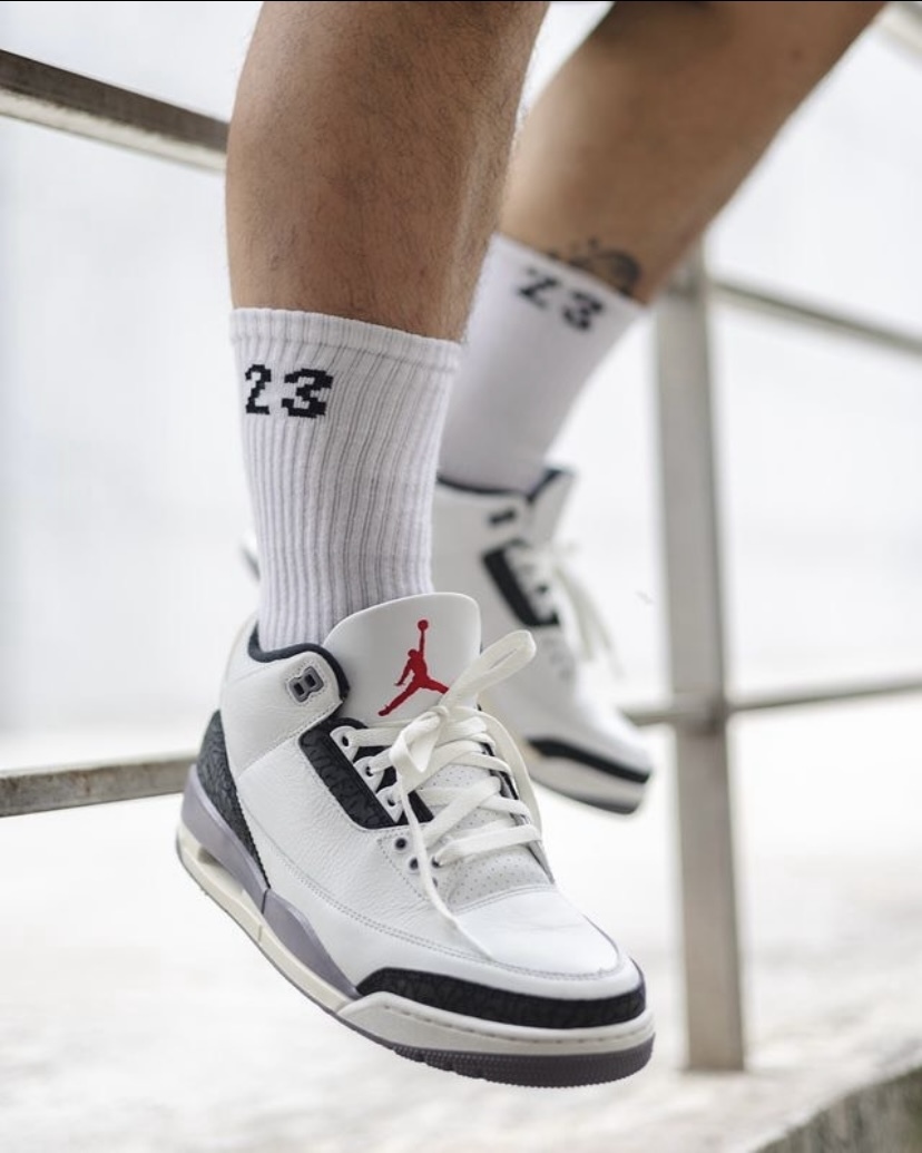 【Focus Store】現貨秒發 Nike Air Jordan 3 Retro GS "Cement Grey" 白水泥 DM0967-106