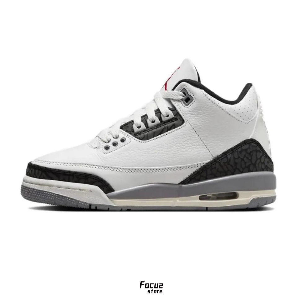 【Focus Store】現貨秒發 Nike Air Jordan 3 Retro GS "Cement Grey" 白水泥 DM0967-106