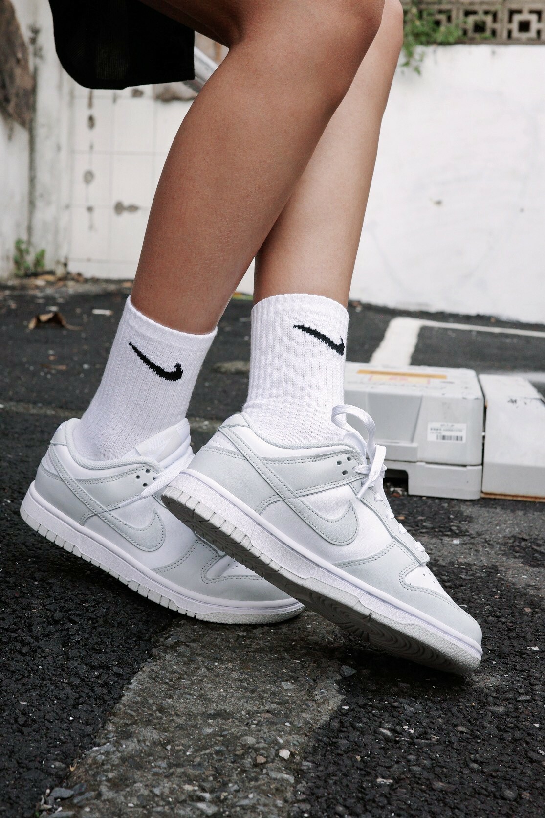 NIKE DUNK LOW 灰白 女段 DD1503-103 現貨當天出貨🚚