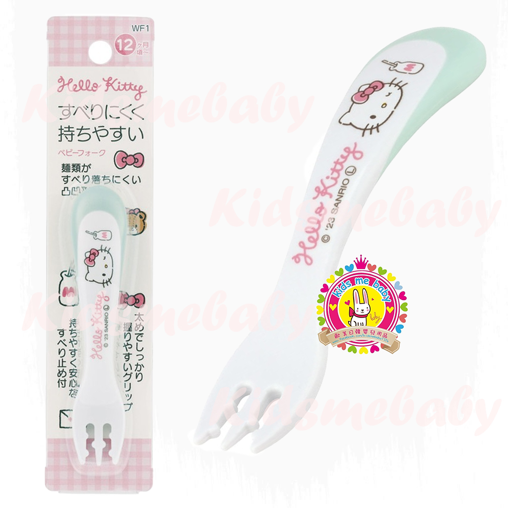 Hello Kitty 嬰兒學習膠叉