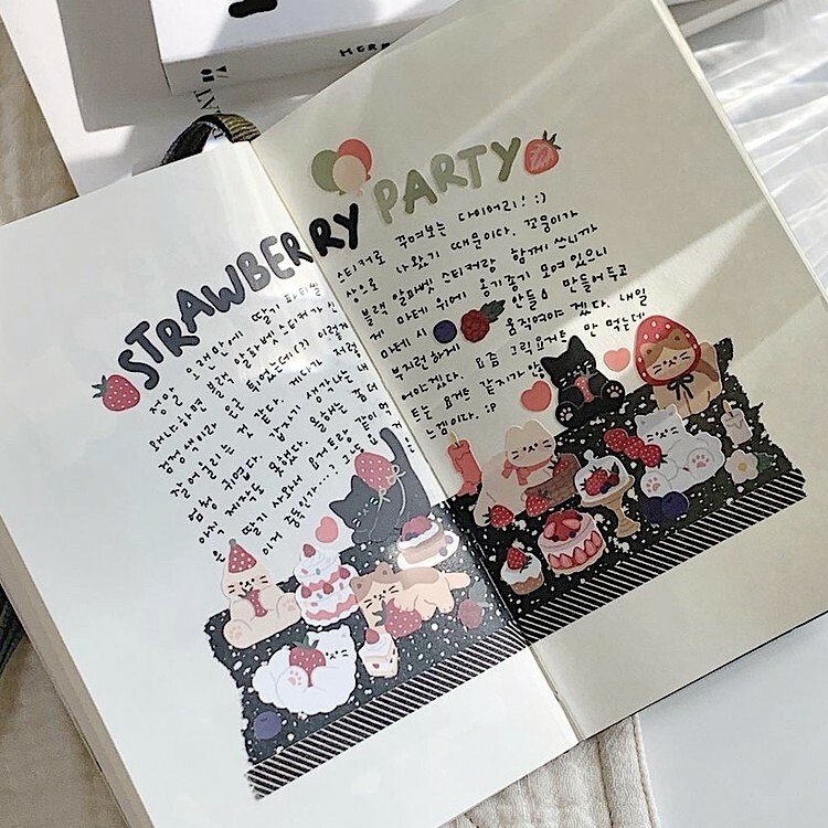 Maymar Sticker一Alphabet Series (Korean Stationery Brand)
