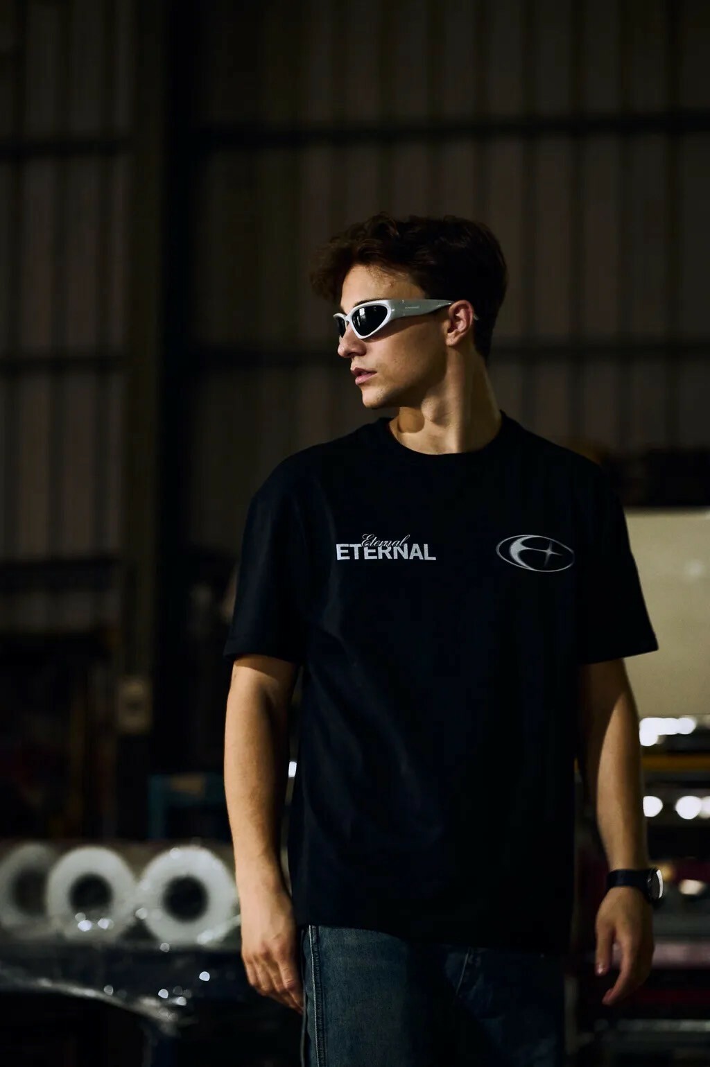 ETERNAL 星月字體Logo 簡約短袖 T ‘’ NO ALCOHOL NO WORK ‘’