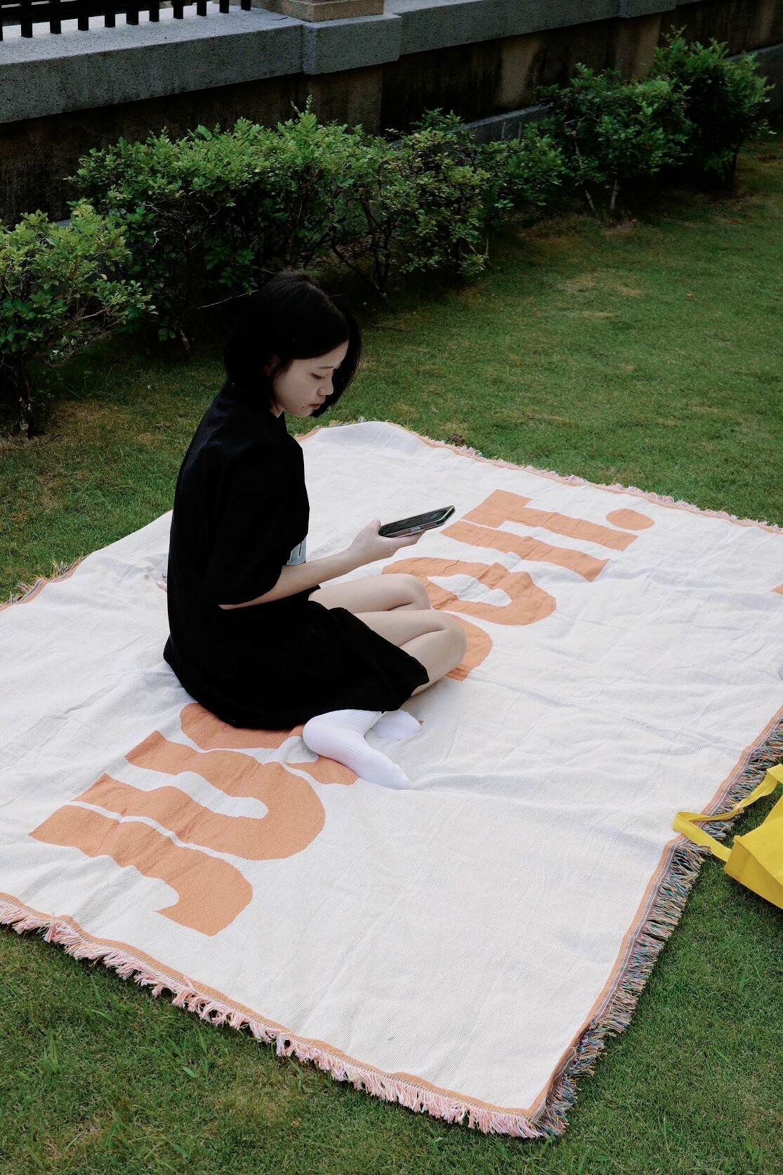 Nike Just Do It 大絨布織 地毯 露營毯 野餐毯 og036-108a