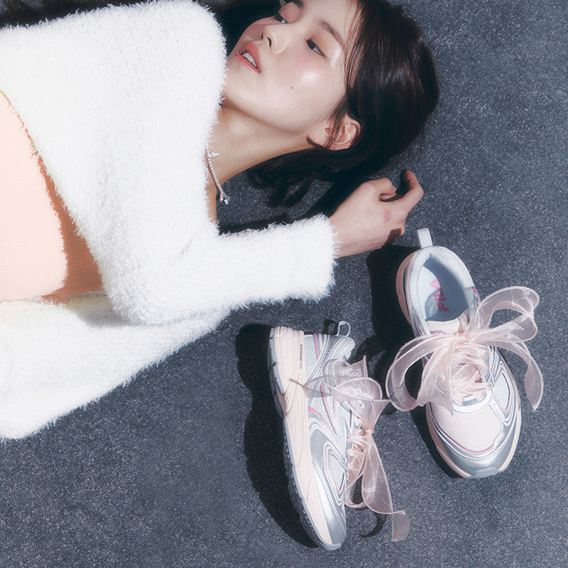 韓國限定 FILA INTERUN 休閒運動鞋 韓韶禧著用 "SILVER-PINK"