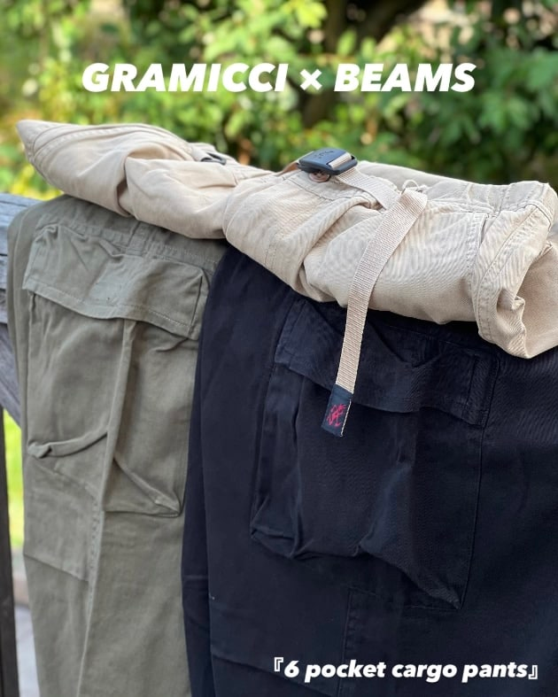 日本 GRAMICCI X BEAMS 六口袋都市工裝長褲