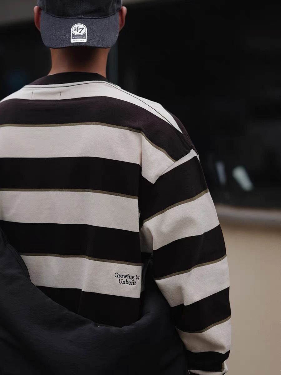 Unbent 日系City Boy 條紋長袖