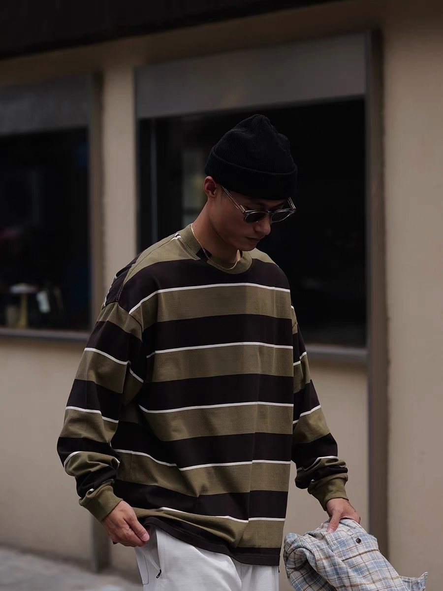 Unbent 日系City Boy 條紋長袖