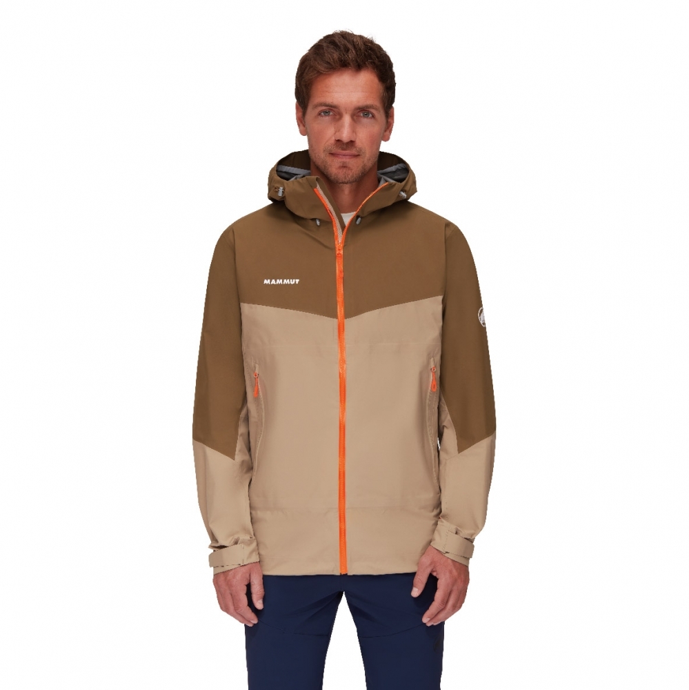MAMMUT｜男款Convey Tour HS Hooded Jacket AF 超輕量防水外套#1