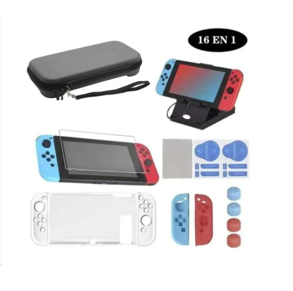 Switch Storage Box (16-Piece Grey Set)