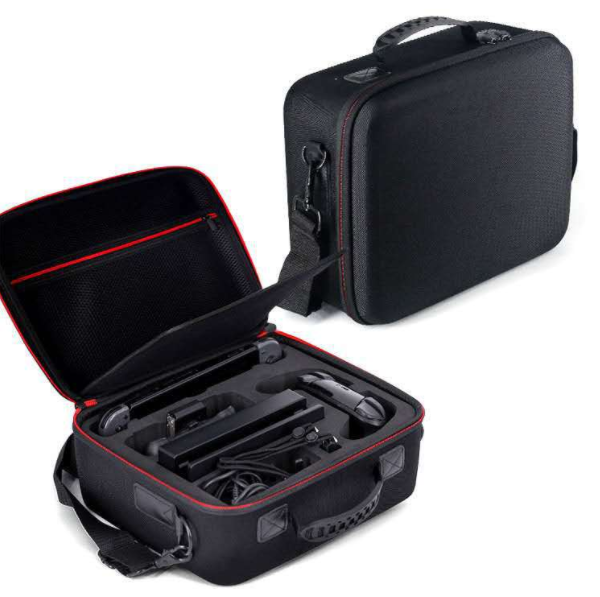 Compatible with Switch game console full set of accessories pack NS host handle hard case storage big bag (big hard case full storage)
