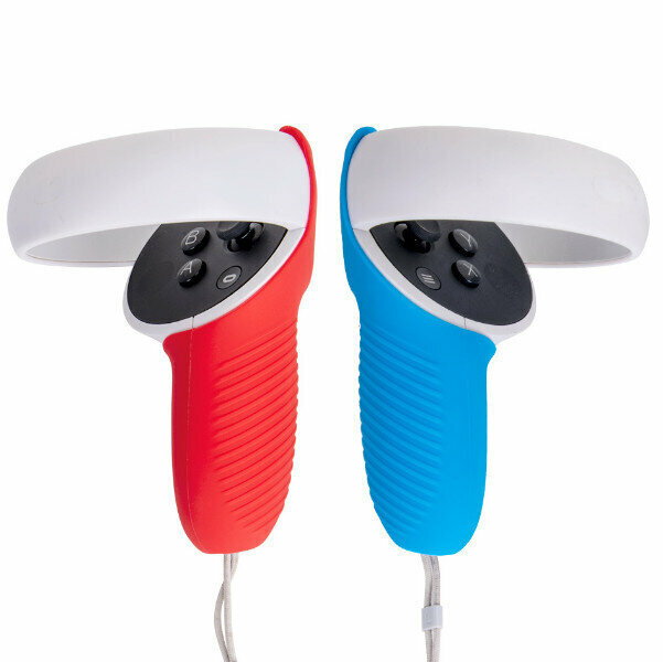 VR Handle Silicone Case (Blue-Red)