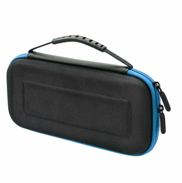 Switch lite pouch (blue zipper)
