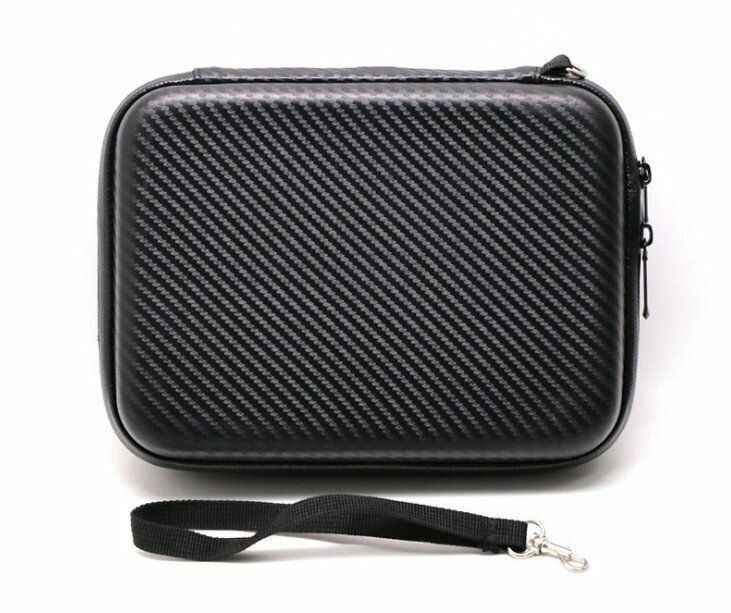 EVA Hard-Case Camera Accessory Organizer (GH1650 GOPRO Medium Carbon Fiber Size: 23x17.5x6.8cm)