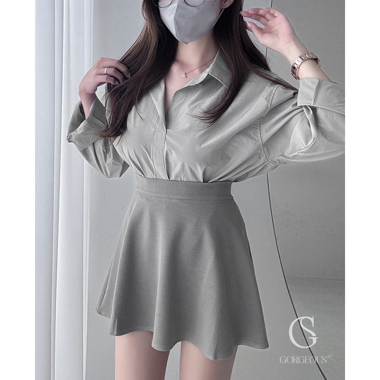 H139「巴洛克太空無痕褲裙」