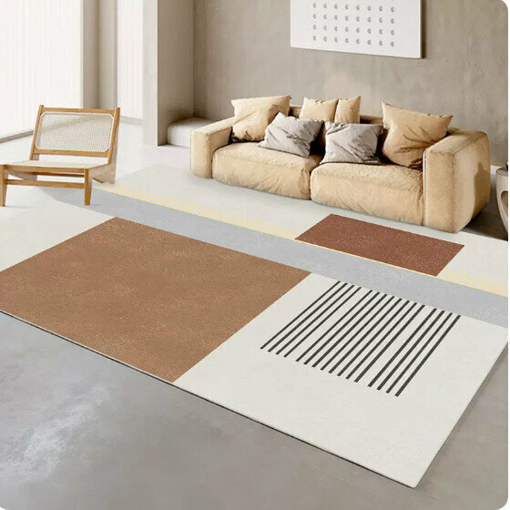 Popular high-end luxury carpet (140x200CM (upgraded thickened fabric on the front) (L0305-2)