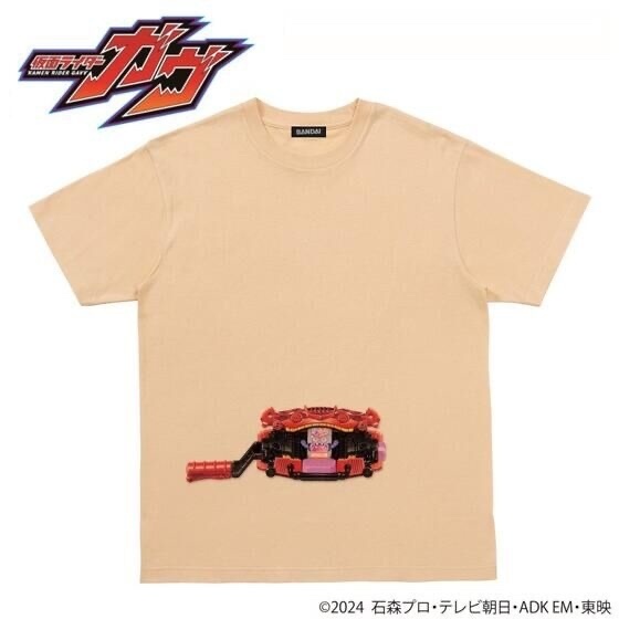 216409 Pbandai 預訂 2024/10月 仮面ライダーガヴ　ベルト柄　Tシャツ