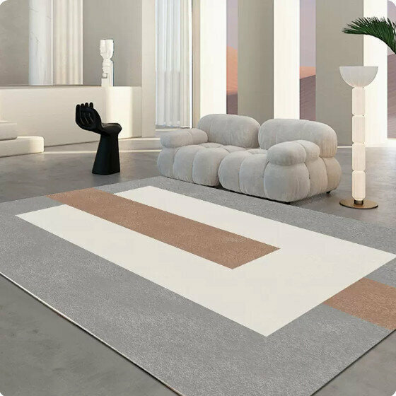Popular high-end luxury carpet (140x200CM (upgraded thickened fabric on the front) (L0423-3)
