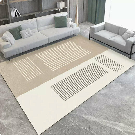 Popular high-end luxury carpet (180x250CM (upgraded thickened fabric on the front) (L0620-4)