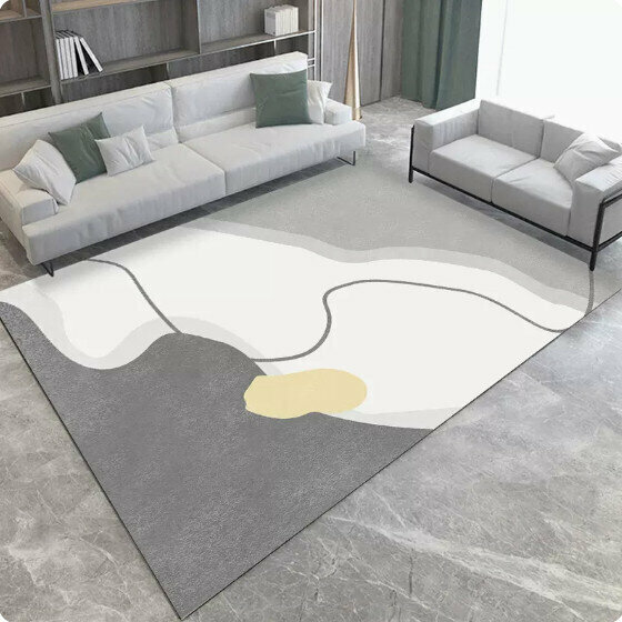 Popular high-end light luxury carpet (140x200CM (upgraded thickened fabric on the front) (L0622-1)