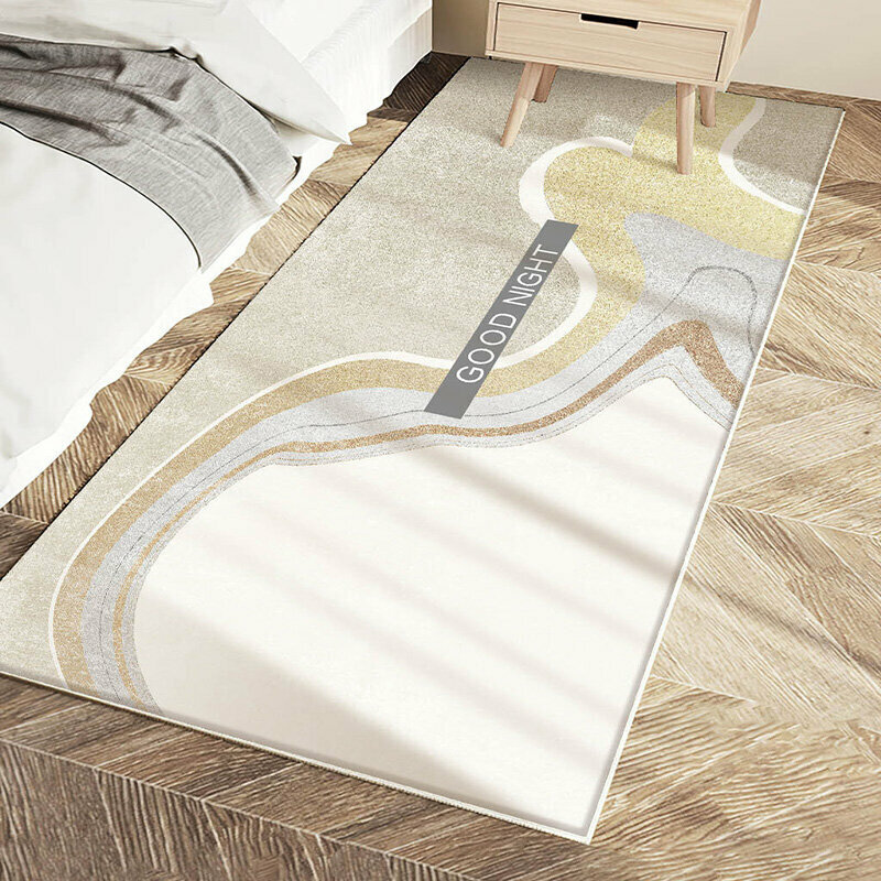 Popular bedroom bedside carpet (140x200cm) (ZM346)