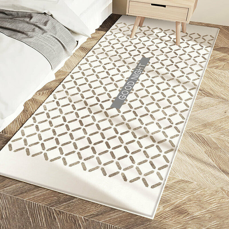 Popular bedroom bedside carpet (140x200cm) (ZM362)
