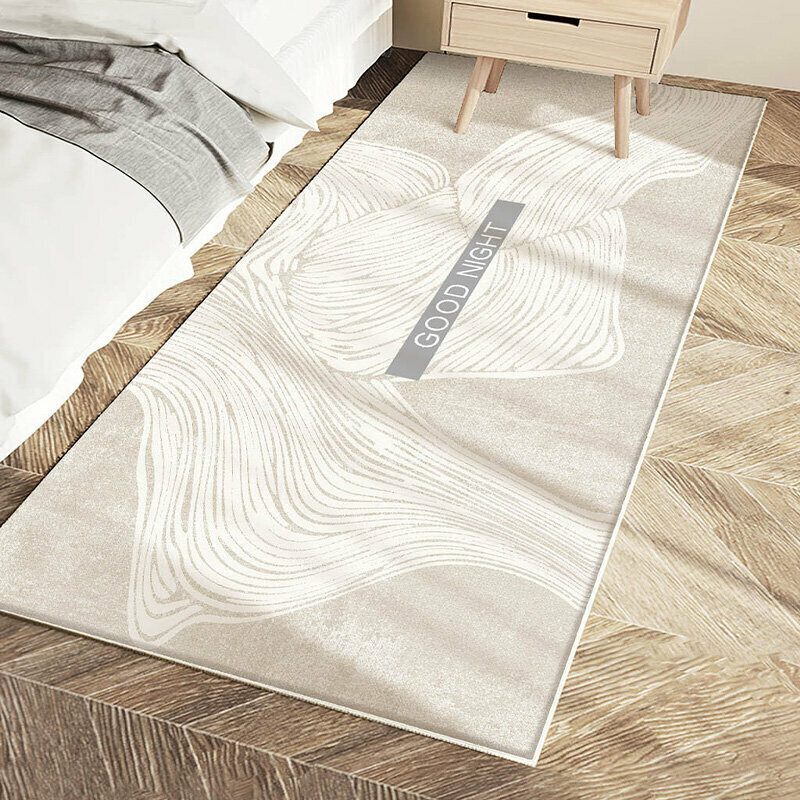 Popular bedroom bedside carpet (140x200cm) (ZM348)